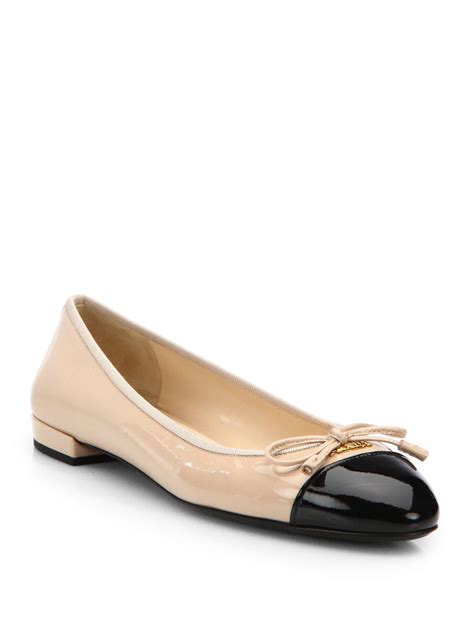 prada pink flats|prada black ballet flats.